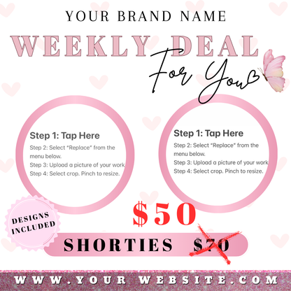 Weekly Deal Template