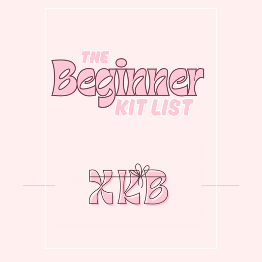 Beginner Supplies List